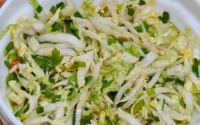 Beijing cabbage salad