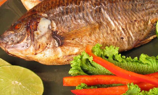 Stewed tilapia is the perfect dinner for weight loss according to the principles of the Japanese diet