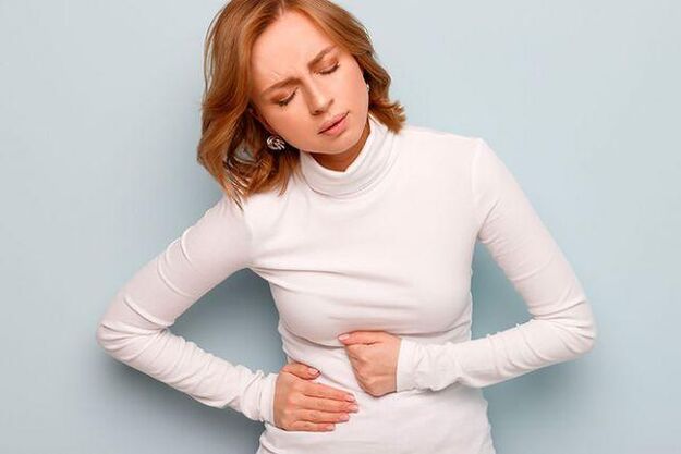 Gastritis in a woman who needs a diet